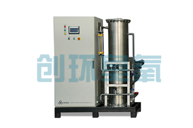 山海关高色度印染废水生化后仍不达标？臭氧发生器深度脱色工艺如何兜底？